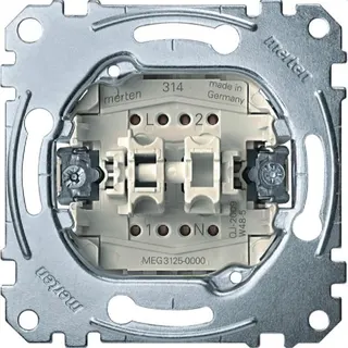 Merten Schaltereinsatz MEG3125-0000 1polig 10AX AC250V