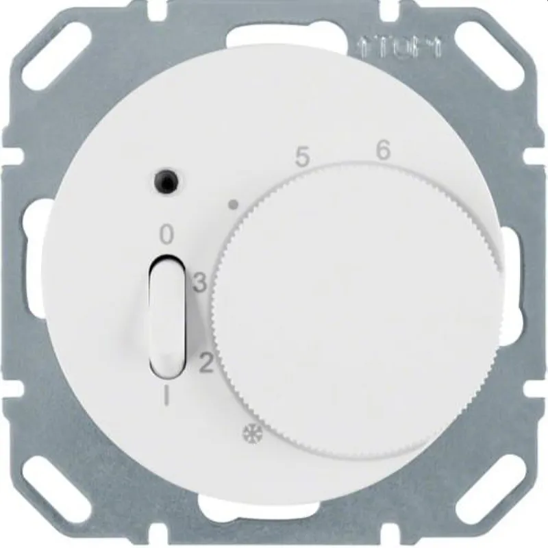 Berker Temperaturregler M320302089 polarweiss glaenzend