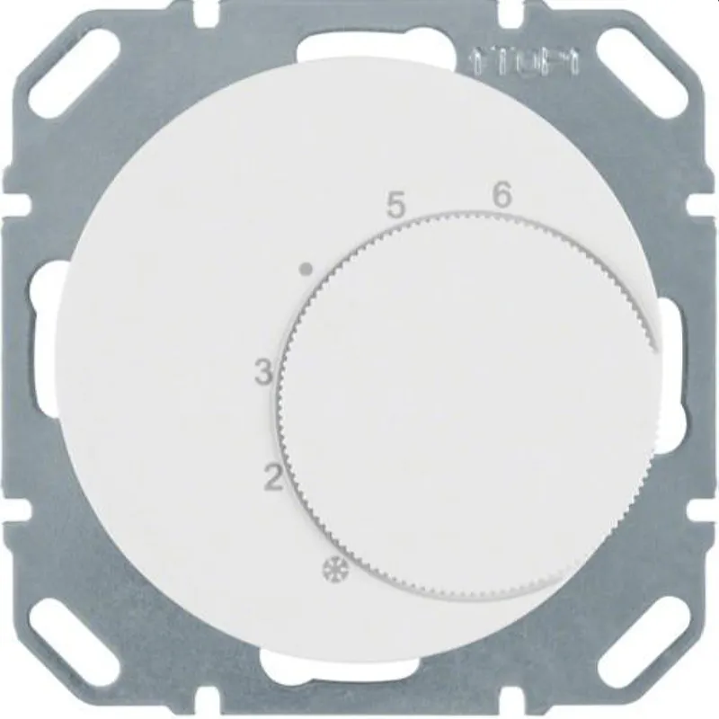Berker Temperaturregler M320262089 polarweiss glaenzend