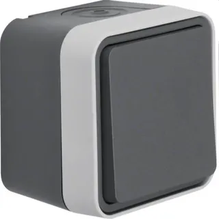 Berker Wechselschalter M330763505 lichtgrau
