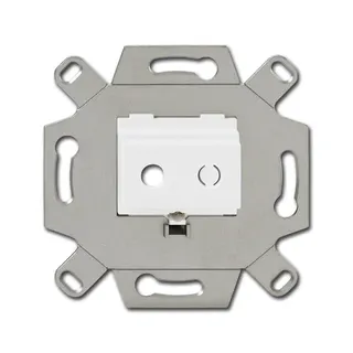 Busch-Jaeger 0264/12 Klinke alpinweiss Adapter
