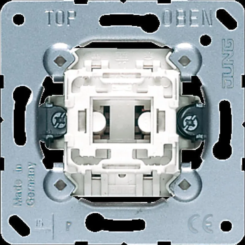 Jung Wippschalter, 10 AX 250 V ~, Aus 2-pol. 502U