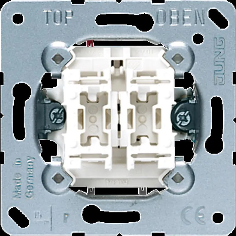 Jung Wippschalter, 10 AX 250 V ~, Serien 505U