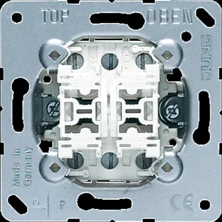 Jung Wippschalter, 10 AX 250 V ~, Doppel-Wechsel 509U