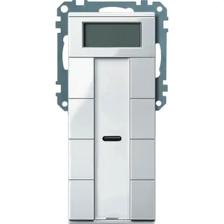 Merten Taster MEG6214-0319 4fach polarweiss glaenz