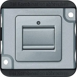 Merten Kreuzschalter MEG3117-7060 1polig mattsilber