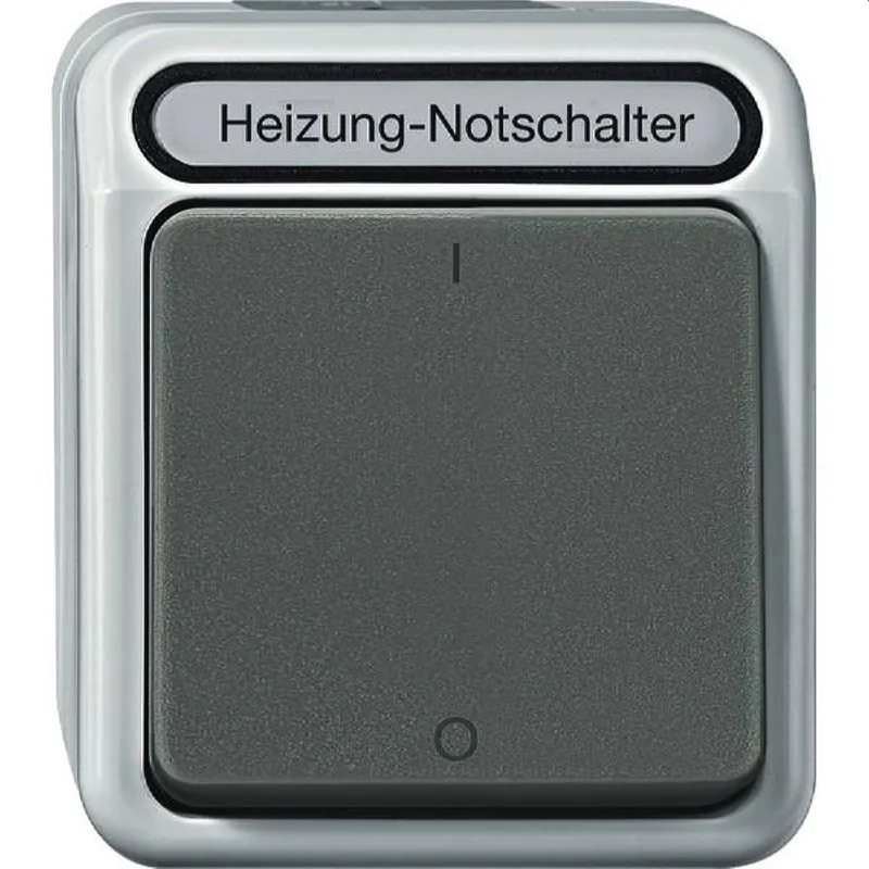 Merten Heizungnotschalter MEG3643-8029 3polig lichtgrau