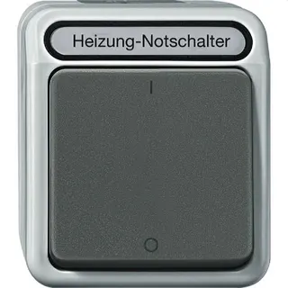 Merten Heizungnotschalter MEG3643-8029 3polig lichtgrau