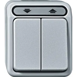 Merten Rolladentaster MEG3755-8019 1polig polarweiss