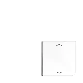 Jung Taste 4fach, 1+4, mit Pfeilsymbolen, F40, Serie CD, alpinweiß CD404TSAPWW14