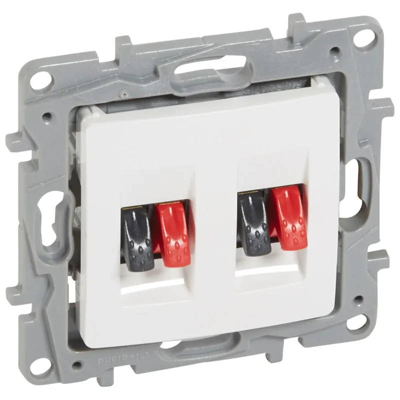 Legrand Lautsprecher 664781 Niloe 2fach ultraweiss