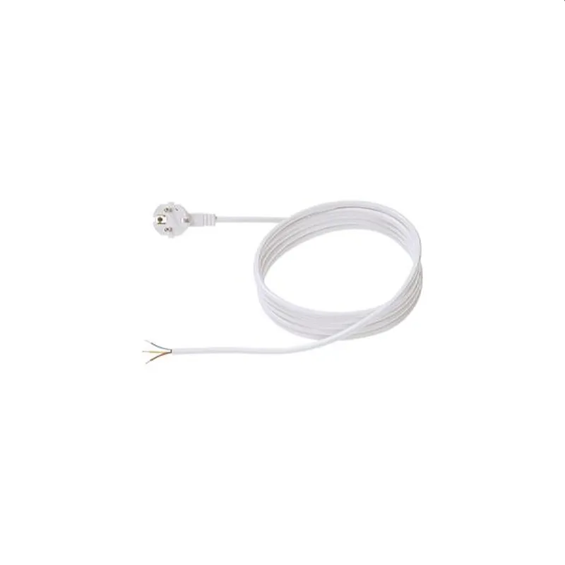 Bachmann Zuleitung 304.285 H05VV-F 3G1,0 3m weiss
