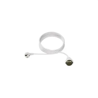 Bachmann SCHUKO-Verlängerung 341.285 H05VV-F 3G1,5 3m weiss