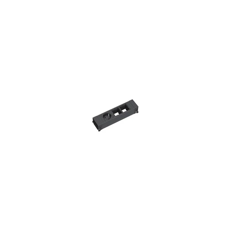 Bachmann Steckdosenleisten 916.061 Power Frame schwarz 3fach
