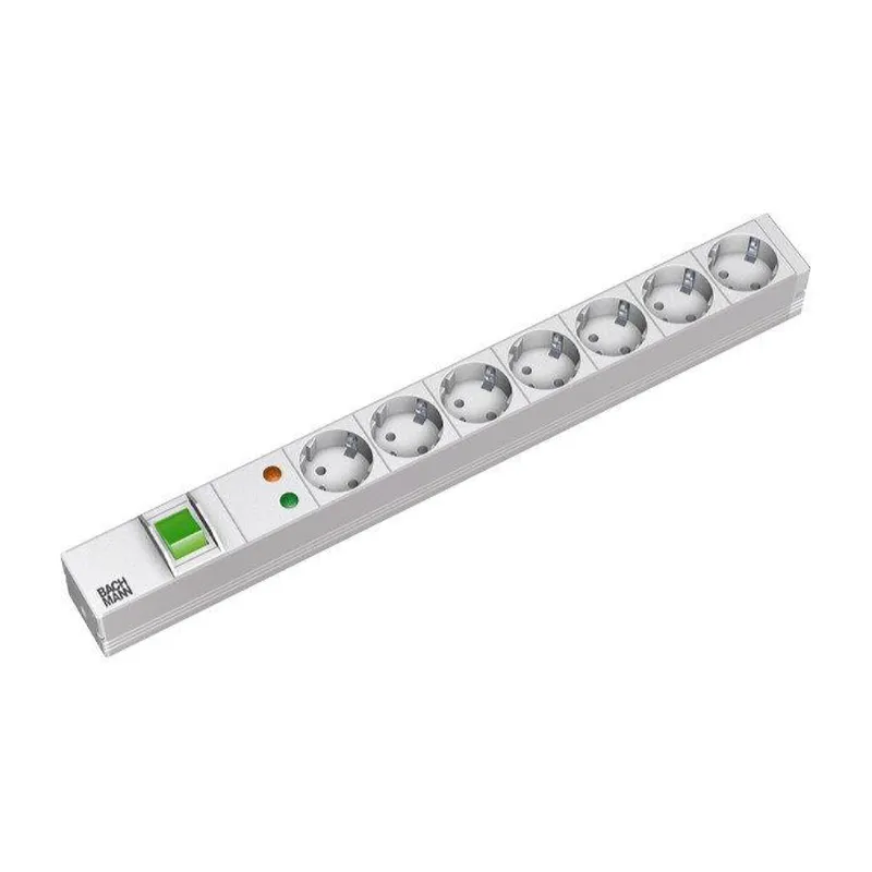 Bachmann Steckdosenleisten 333.406 RAL7035 438,5mm"