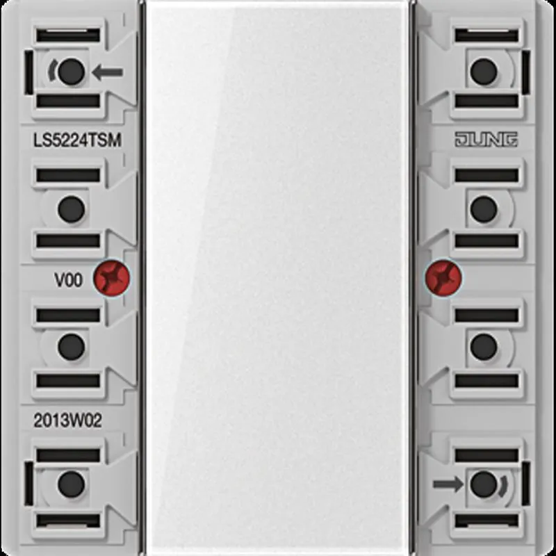 Jung Tastsensor-Modul 24 V AC/DC, 20 mA 2-kanalig, 4 Schaltpunkte, Serie LS LS5224TSM