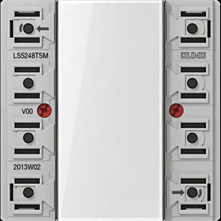 Jung Tastsensor-Modul 24 V AC/DC, 20 mA 4-kanalig, 8 Schaltpunkte, Serie LS LS5248TSM