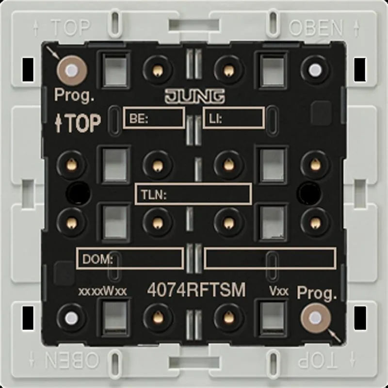 Jung KNX RF Funk-Wandsender-Modul 4fach, F40 4074RFTSM