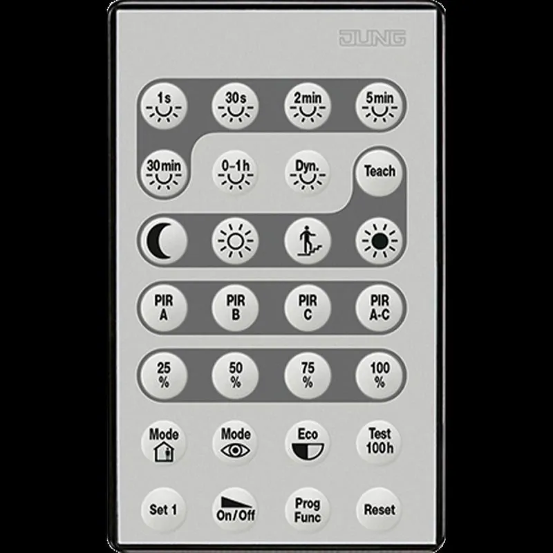 Jung IR-Fernbedienung (Installateur) für KNX Präsenzmelder / Automatikschalter DWPMFBIRI