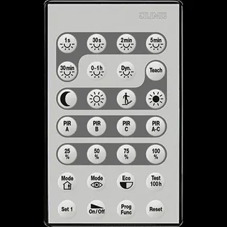 Jung IR-Fernbedienung (Installateur) für KNX Präsenzmelder / Automatikschalter DWPMFBIRI