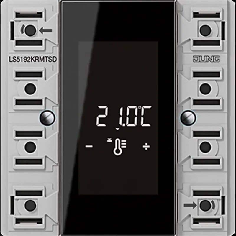 Jung KNX Kompakt-Raumcontroller-Modul 2fach, F50 Raumkontroller, Serie LS LS5192KRMTSD
