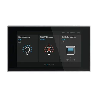 Busch-Jaeger Touch-Bedienelement RT/U30.0.11-825 HD IPS KNX, Glas schwarz