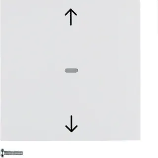 Berker Funkjalousietaste M3KNX quicklink S.1/B.3/B.7 polarweiss gl.