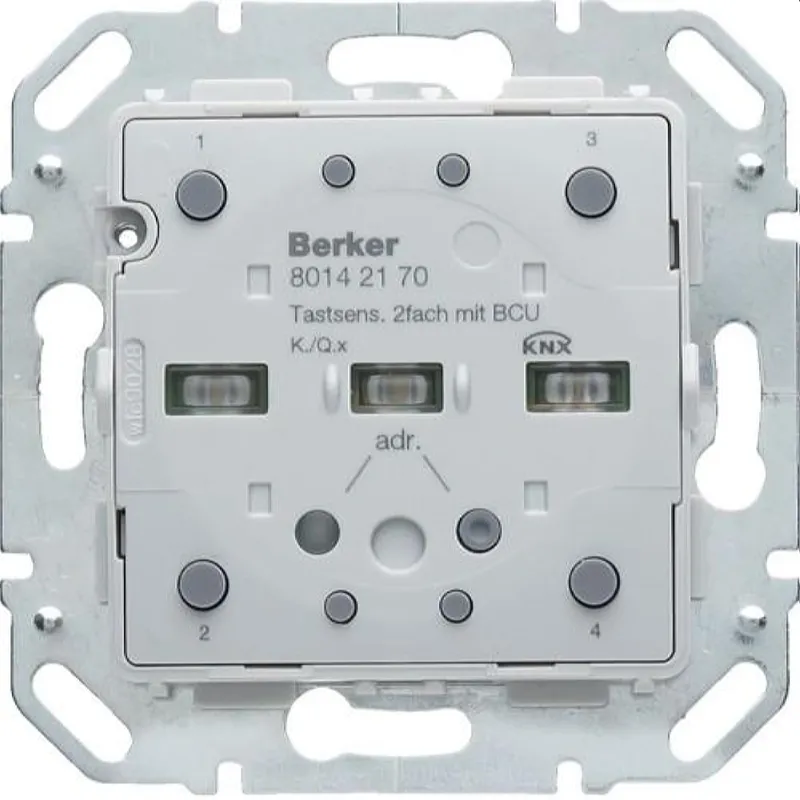 Berker Modul M3TP+EASY 2fach Q1/Q3/K1/K5