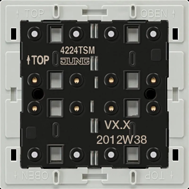 Jung Tastsensor-Modul 24 V AC/DC, 20 mA 2fach, Mehrdraht, F40 4224TSM