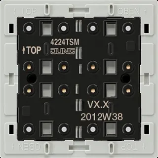 Jung Tastsensor-Modul 24 V AC/DC, 20 mA 2fach, Mehrdraht, F40 4224TSM