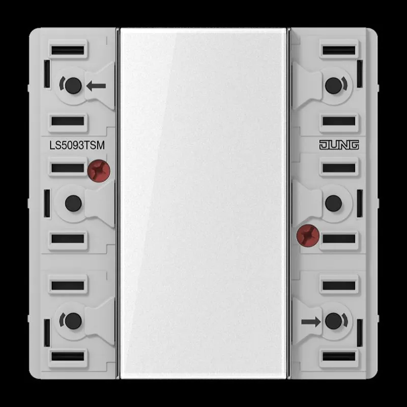 Jung KNX Tastsensor-Modul Universal Universal, 3fach, F50, Serie LS LS5093TSM