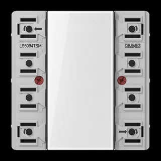 Jung KNX Tastsensor-Modul Universal Universal, 4fach, F50, Serie LS LS5094TSM