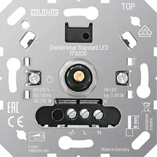 Jung Drehdimmer Standard LED, ohne Nebenstelleneingang 1730DD