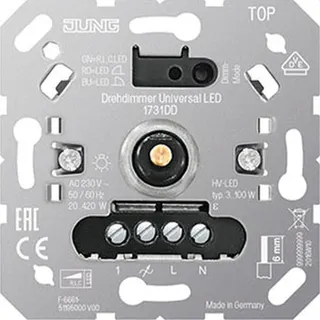Jung Drehdimmer Universal LED, mit Nebenstelleneingang 1731DD