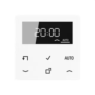 Jung LB-Management Timer-Display, Serie AS/A, alpinweiß A1750DWW