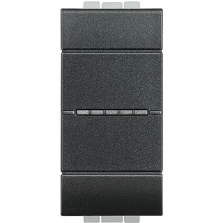 Bticino Kreuzschalter L4054 SL 1m anthrazit