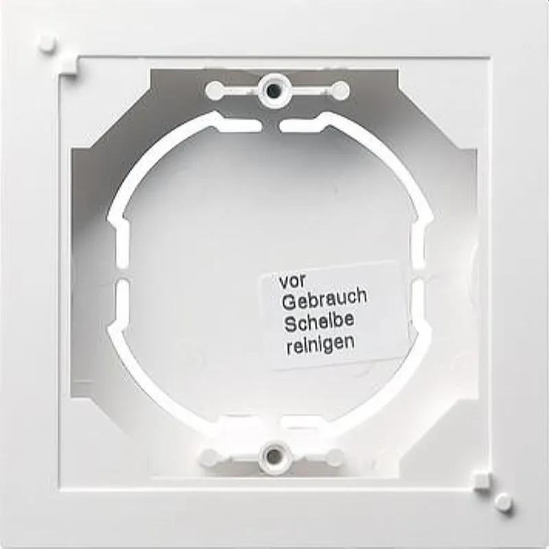Gira AP-Gehäuse 021927 1fach flach System 55 reinweiss