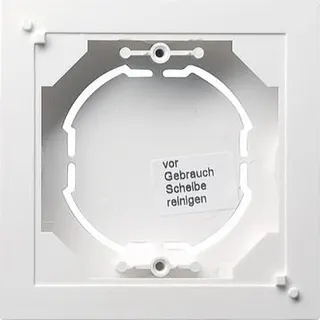 Gira AP-Gehäuse 021927 1fach flach System 55 reinweiss
