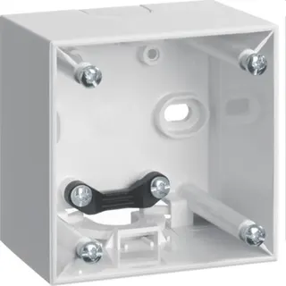 Berker Aufbaugehäuse M3911512519 1fach polarweiss glaenzend