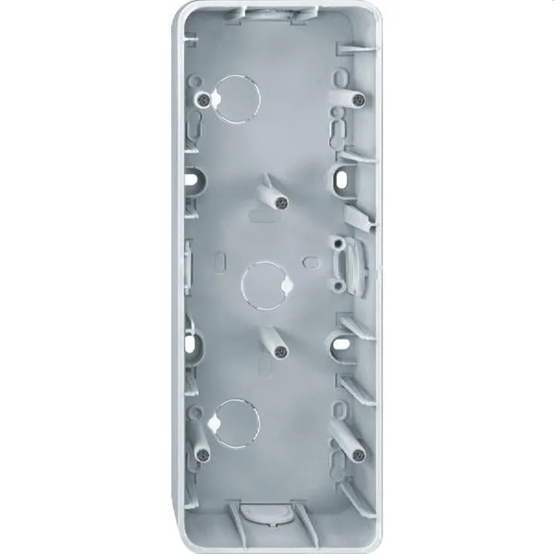 Merten AP-Gehäuse 519319 3fach polarweiss glaenzend
