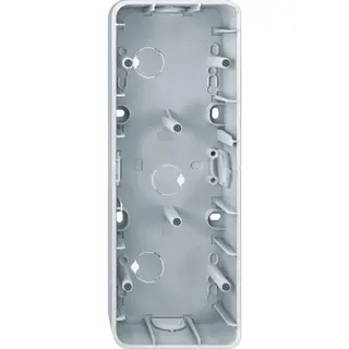 Merten AP-Gehäuse 519319 3fach polarweiss glaenzend