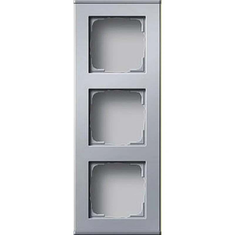 Gira Profil 136326 3fach 55 Aluminium