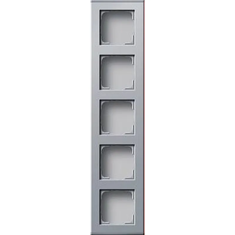 Gira Profil 136426 5fach 55 Aluminium
