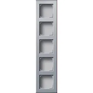 Gira Profil 136426 5fach 55 Aluminium