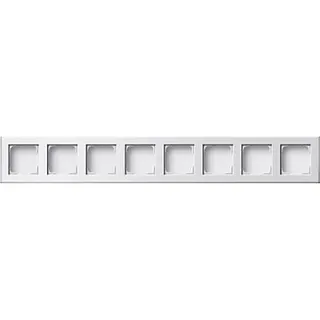 Gira Profil 136627 8fach 55 Farbe reinweiss
