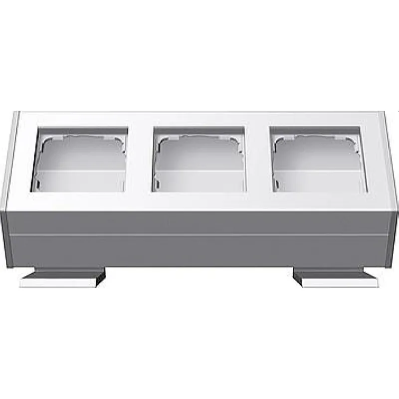 Gira Profil 119327 3fach + Befestig.winkel 55 rw