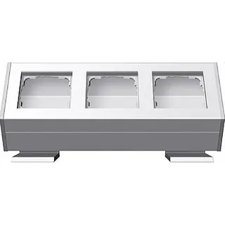 Gira Profil 119327 3fach + Befestig.winkel 55 rw