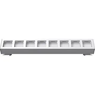 Gira Profil 119827 8fach + Befestig.winkel 55 rw