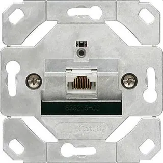 Gira Anschlussdose 245100 Einsatz 1fach Cat.6A Schneidklemm