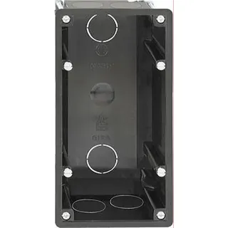 Gira Einbaudose 281900 2fach fuer Rasierersteckdose